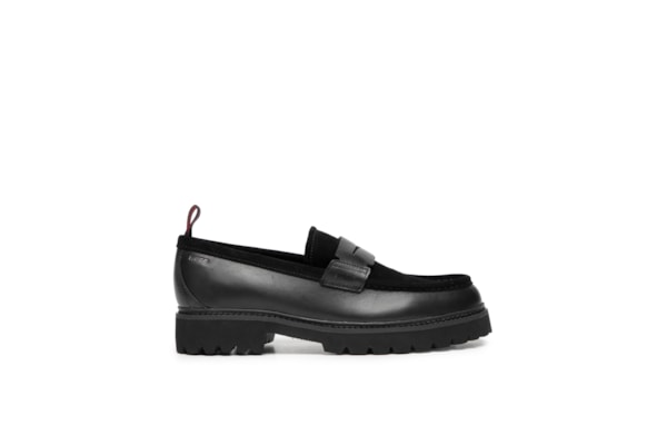 Sapato Oxford Masculino Draven Loaf PLLTSD – Preto