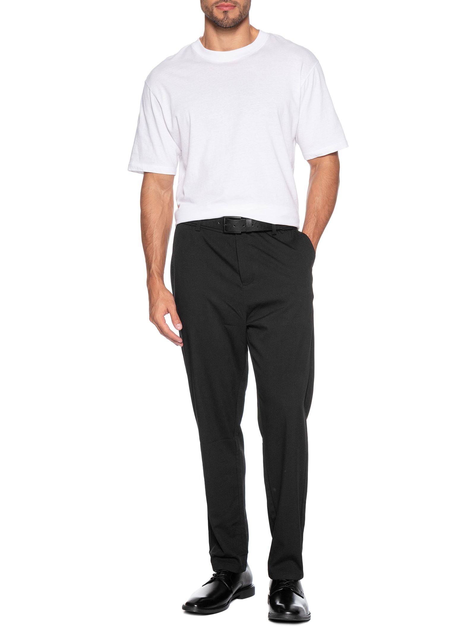 Sapato Oxford Masculino Gryff Derb LT Preto Hugo