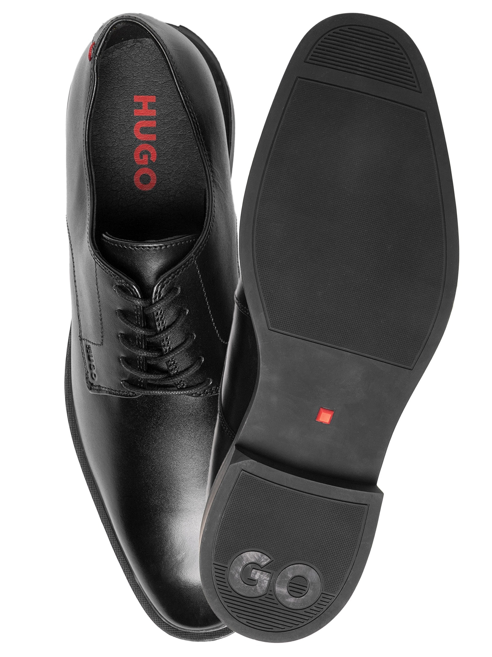 Sapato Oxford Masculino Gryff Derb LT Preto Hugo
