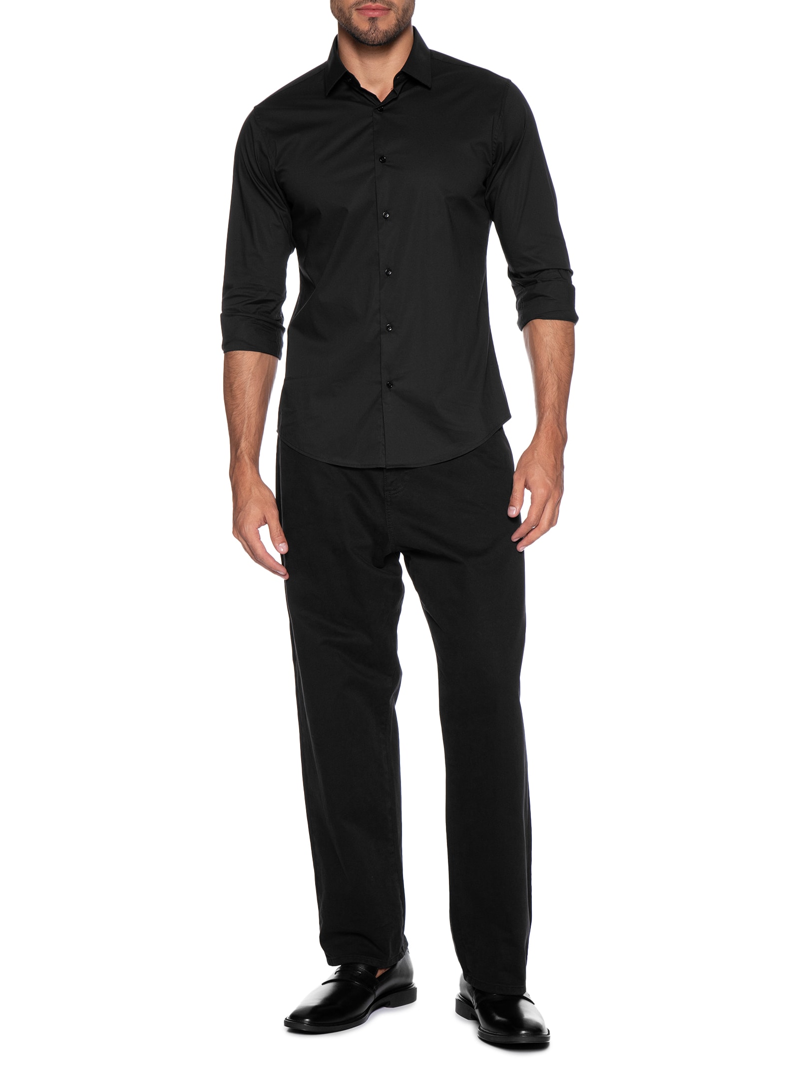 Sapato Oxford Masculino Gryff Loaf LTPL – Preto Hugo