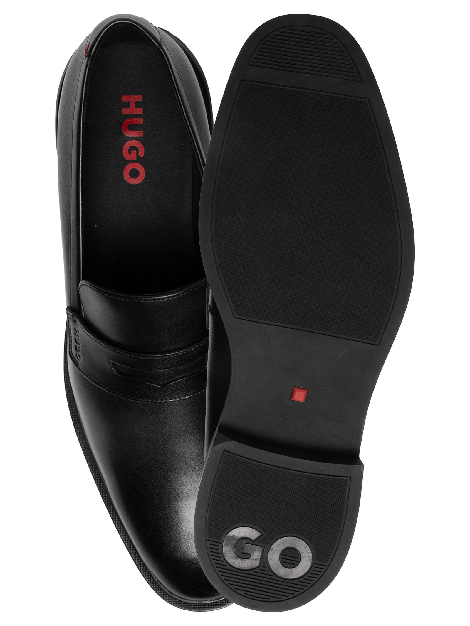 Sapato Oxford Masculino Gryff Loaf LTPL – Preto Hugo
