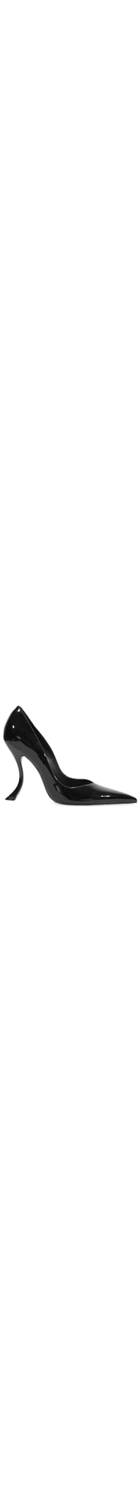 Scarpin Bico Fino Couro - Preto