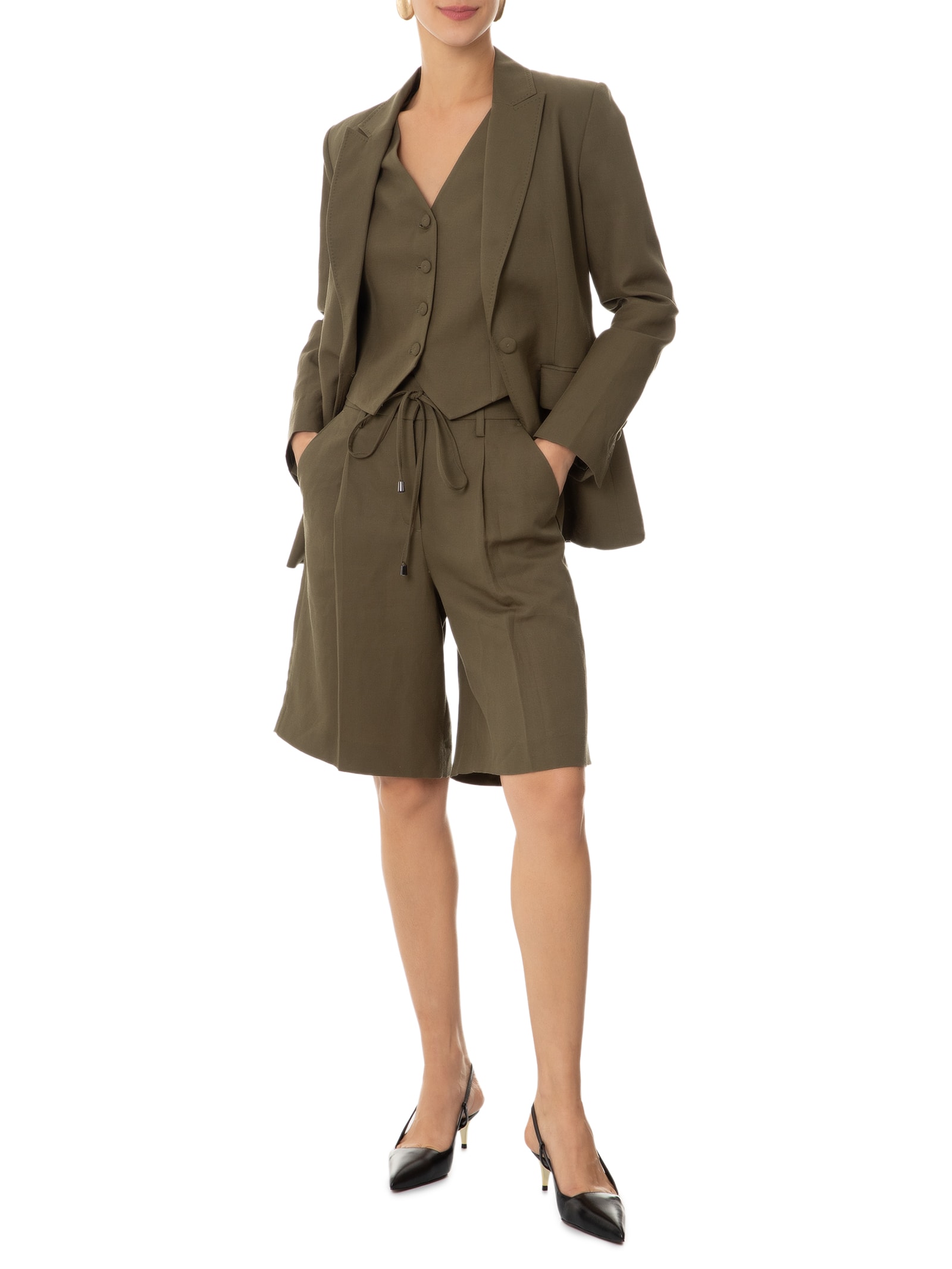 Scarpin Bico Fino Em Couro Preto '2Essential