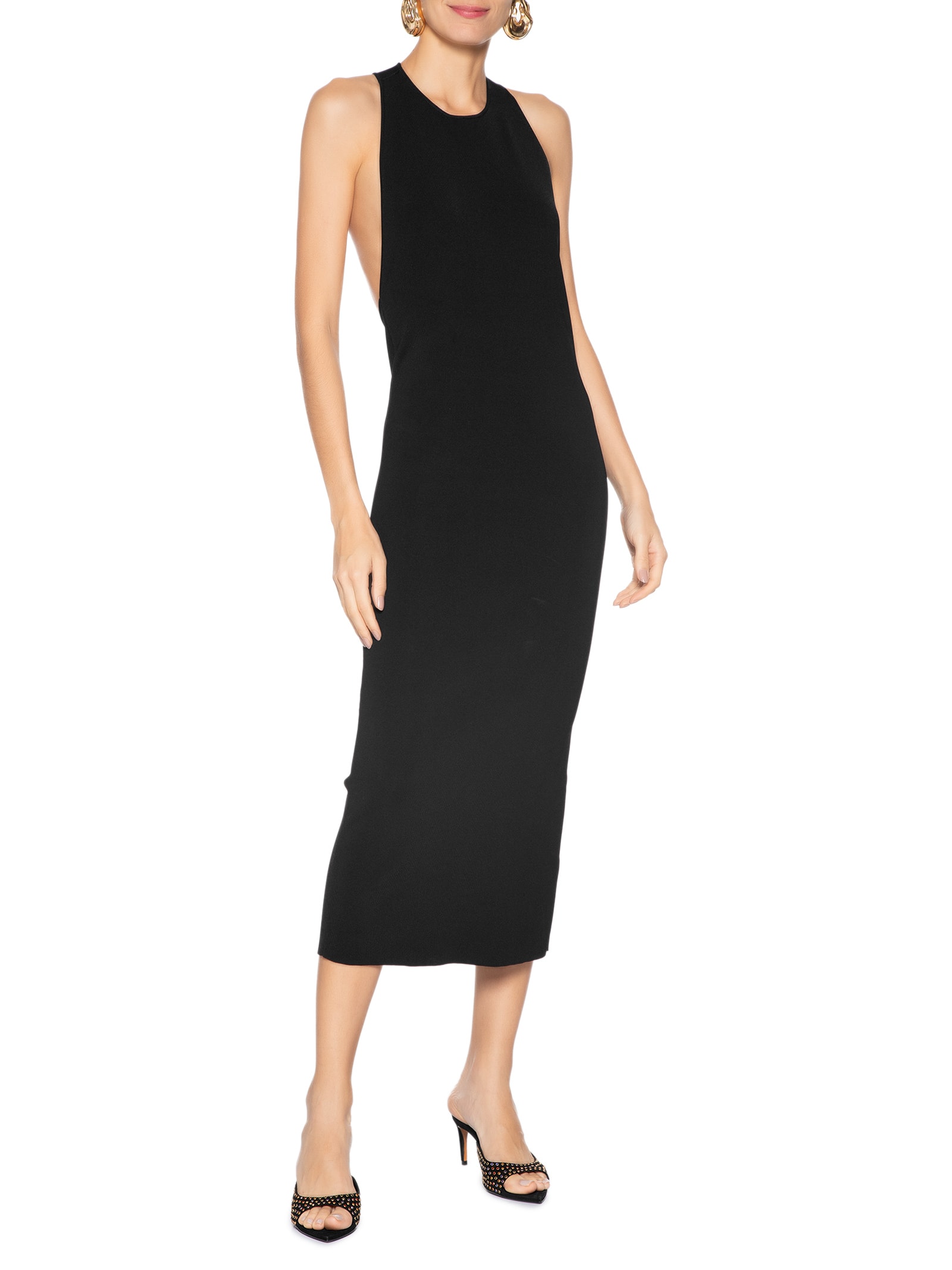 Scarpin Camurça Suede Preto Schutz