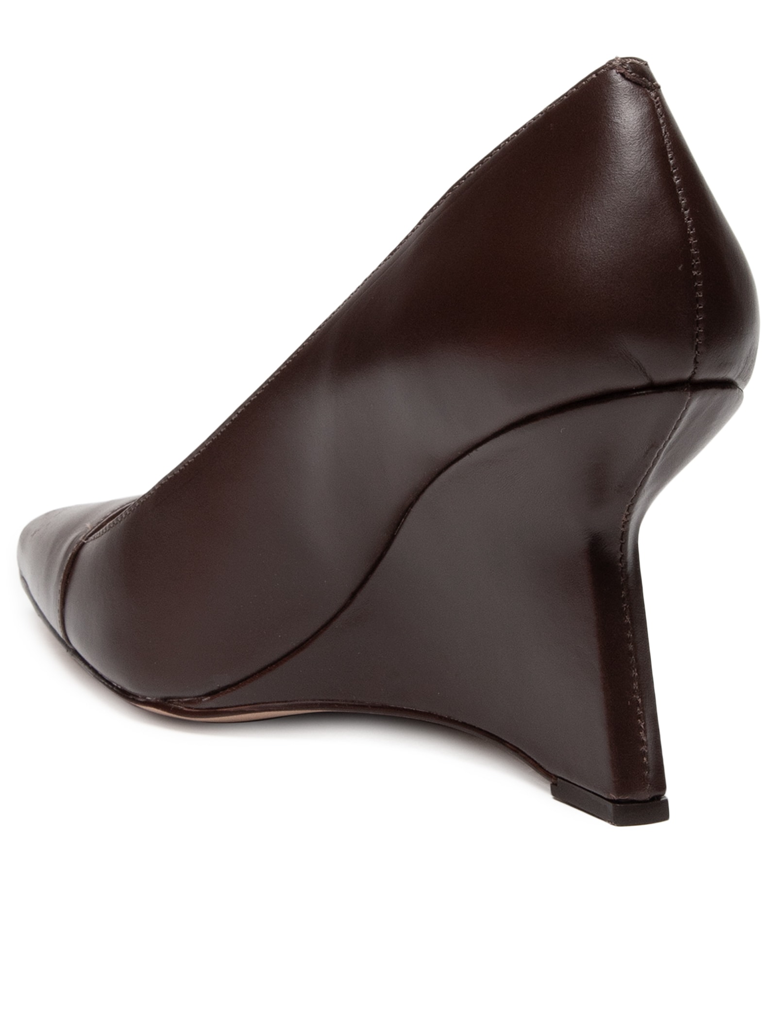 Scarpin Couro Marrom Luiza Barcelos