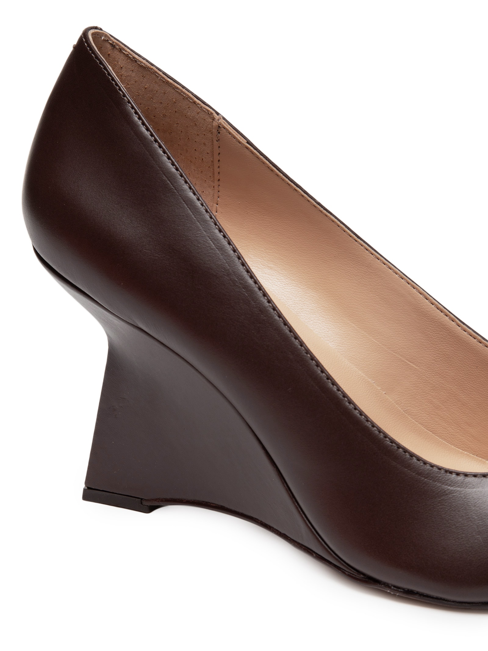 Scarpin Couro Marrom Luiza Barcelos