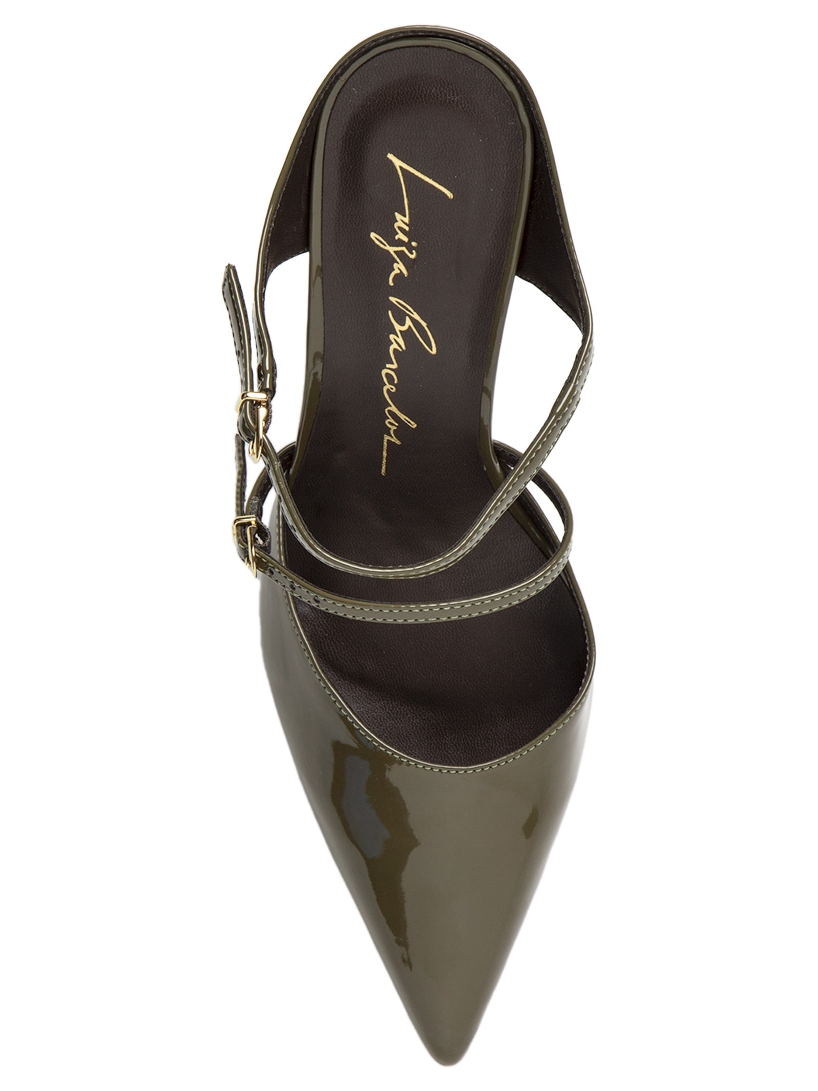 Scarpin Ecolux Verde Luiza Barcelos