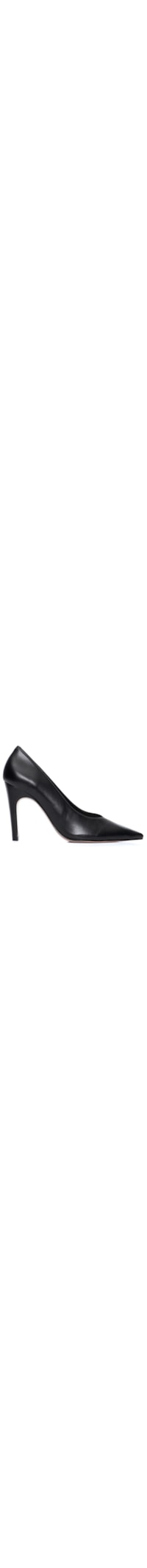 Scarpin Feminino Deluxe Couro - Preto