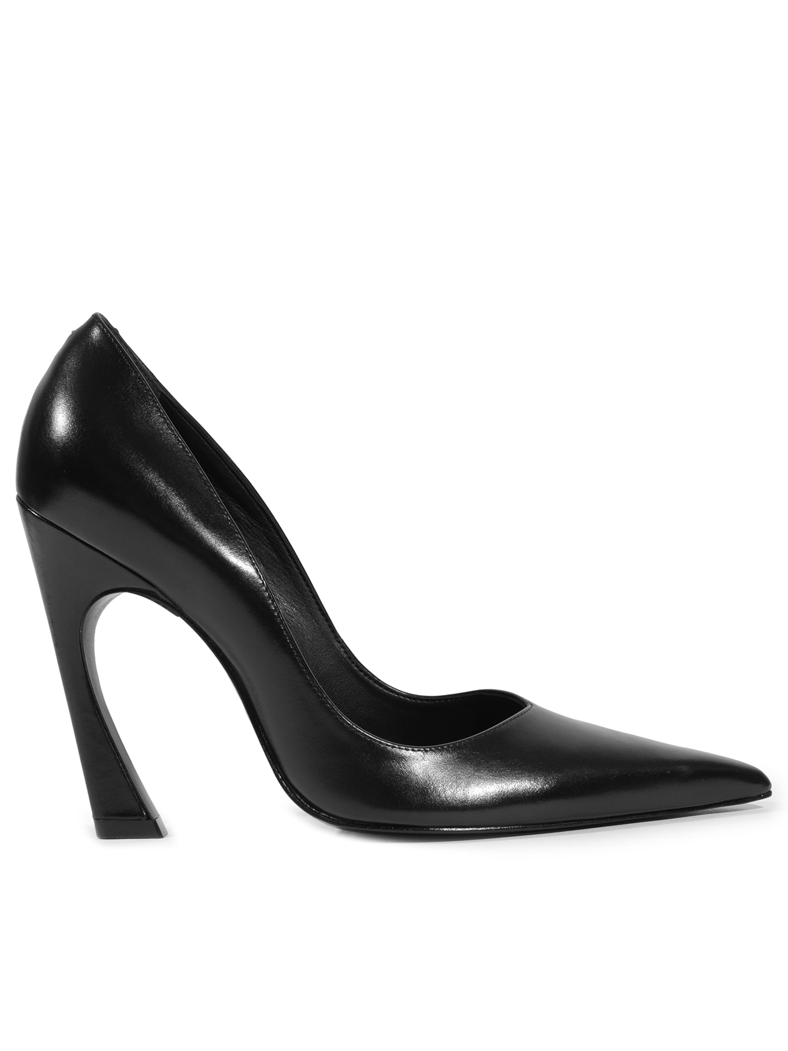 Scarpin Feminino Fechado Salto Alto Preto Schutz
