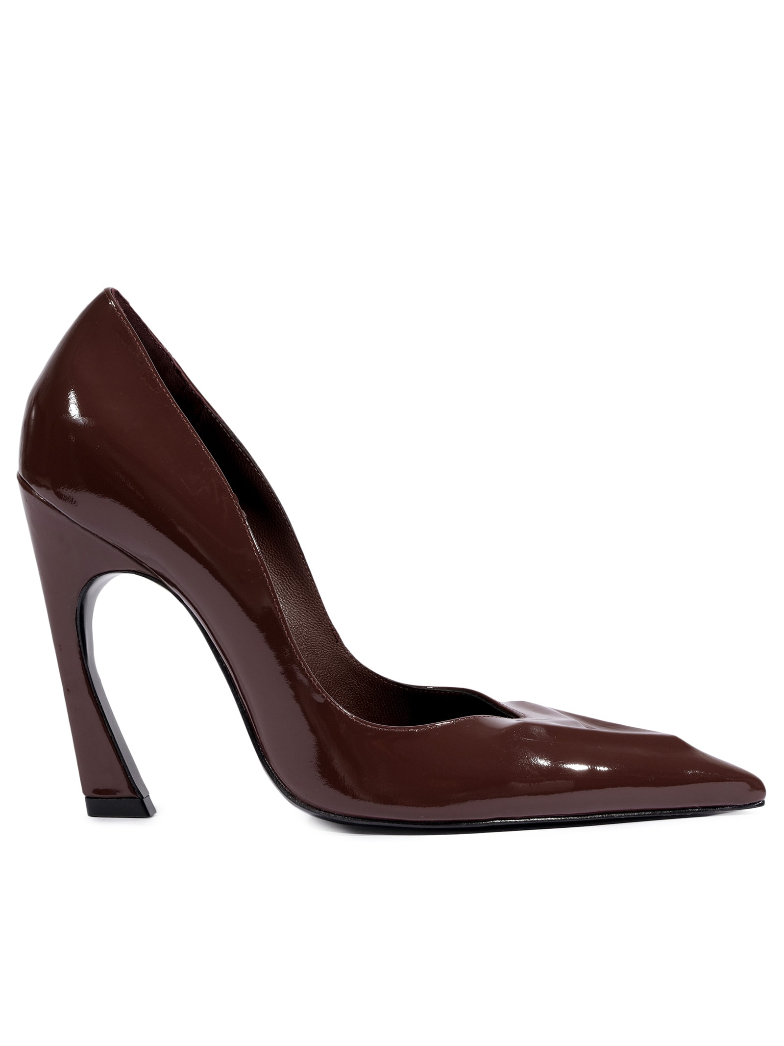 Scarpin Feminino Lexi Scarlet Couro Vermelho Schutz