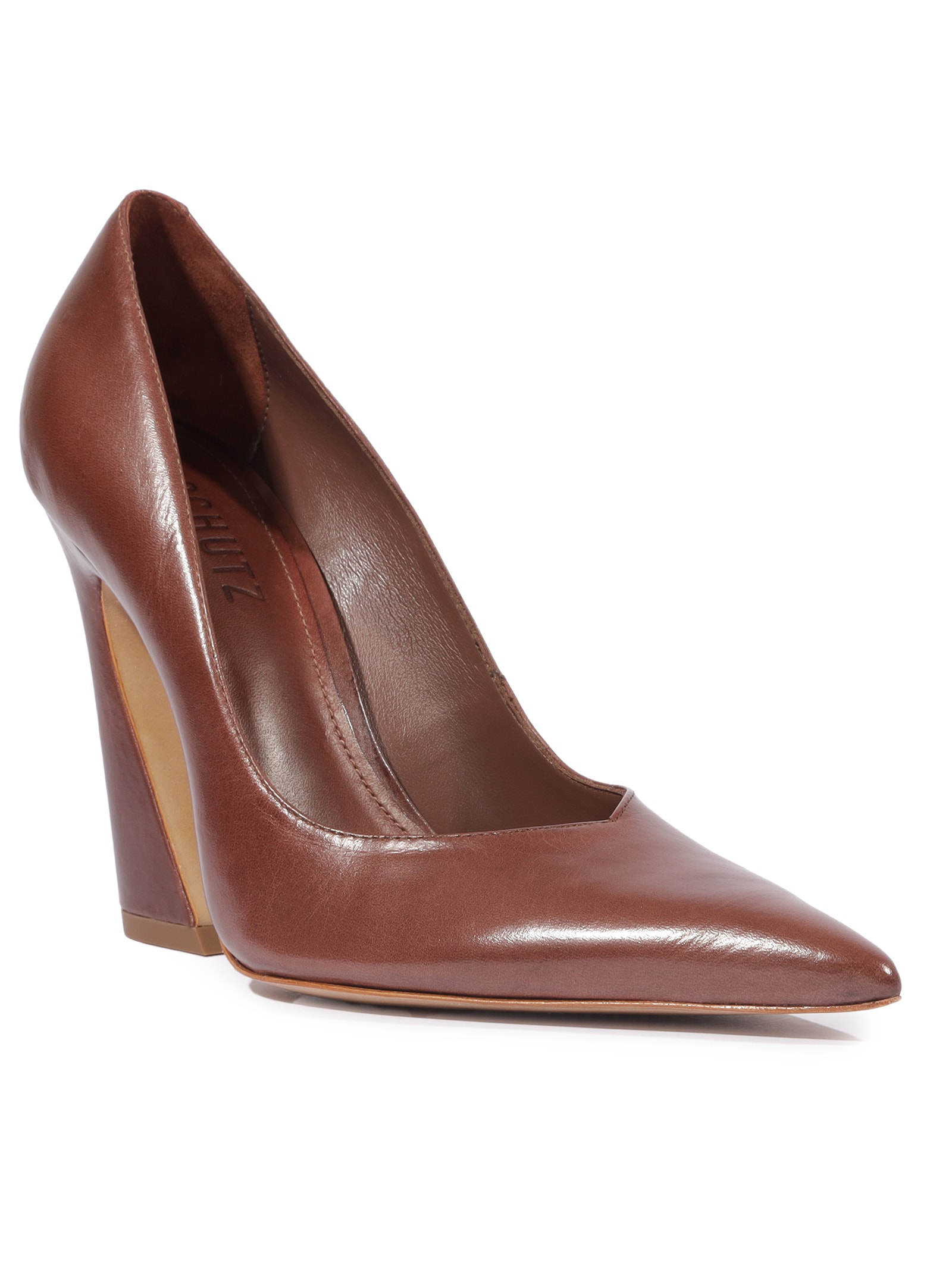 Scarpin Feminino Lexi – Marrom Schutz