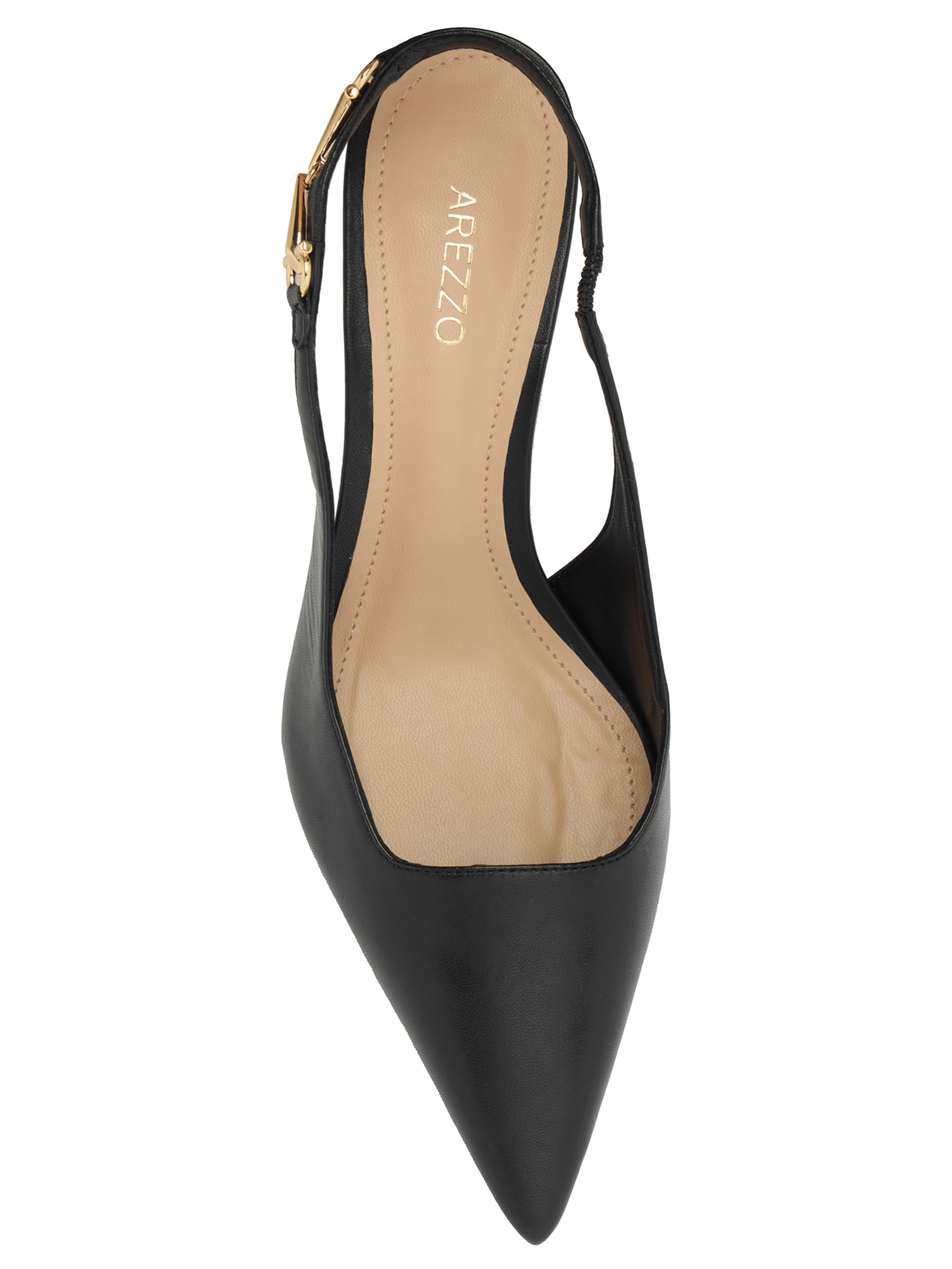 Scarpin Feminino Nappa Valencia Preto Arezzo