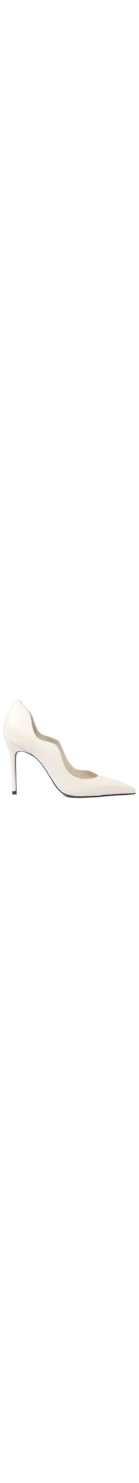 Scarpin Feminino Salto Alto Fino - Branco