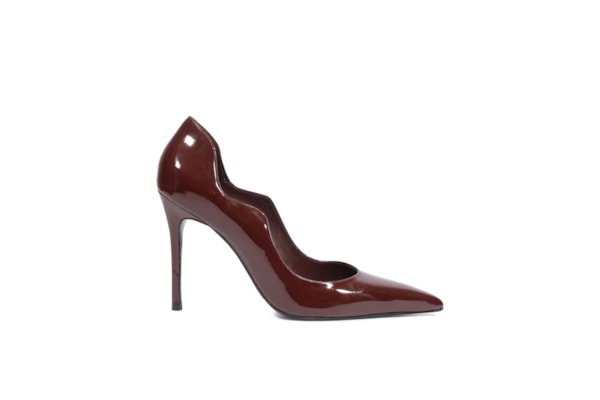 Scarpin Feminino Salto Alto Fino - Vermelho