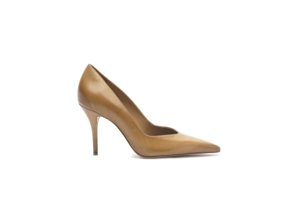 Scarpin Feminino Salto Fino - Marrom