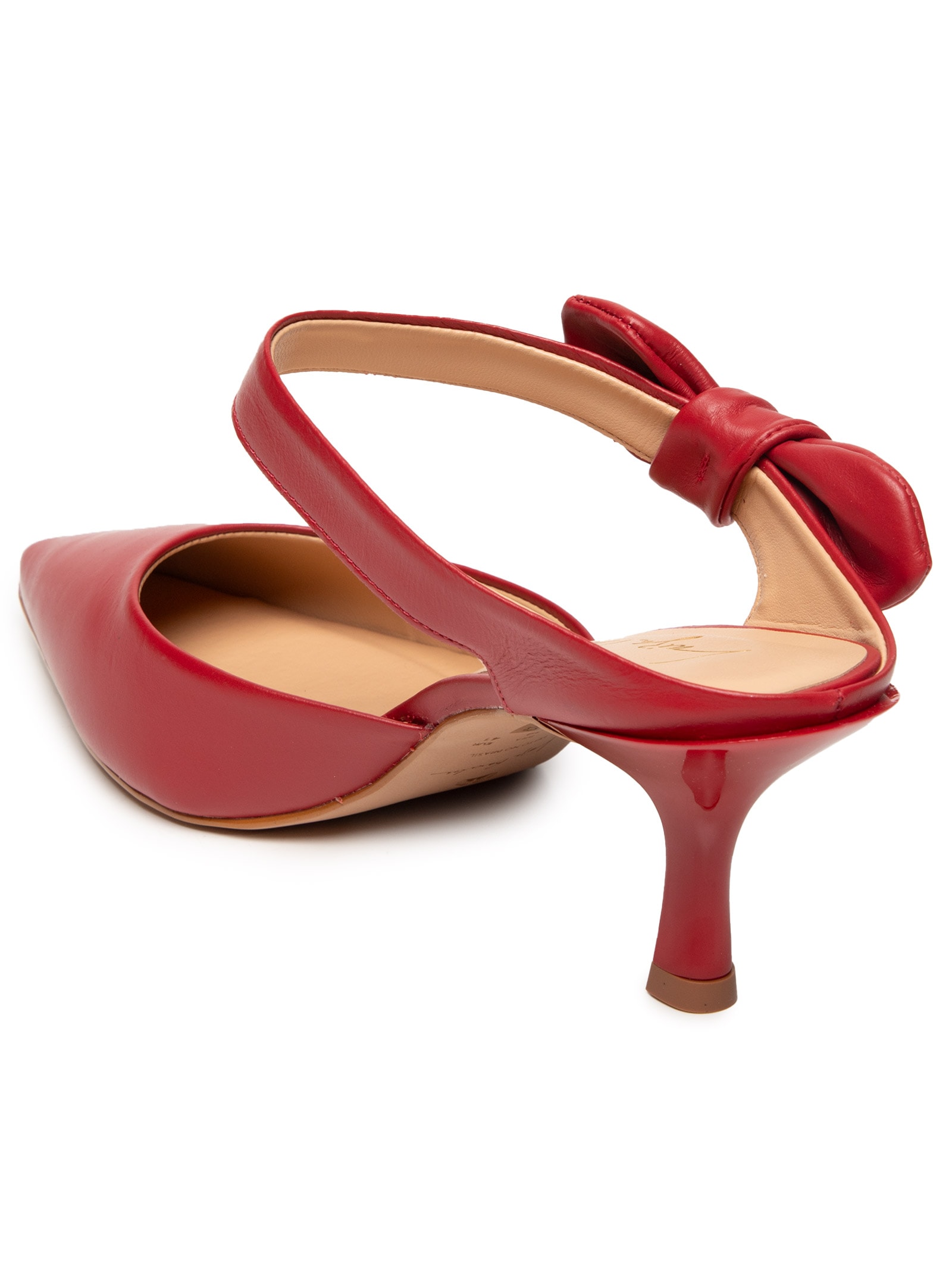 Scarpin Grease Pimenta Vermelho Luiza Barcelos