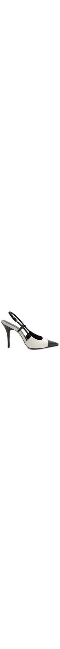 Scarpin Salto Fino Slingback - Preto