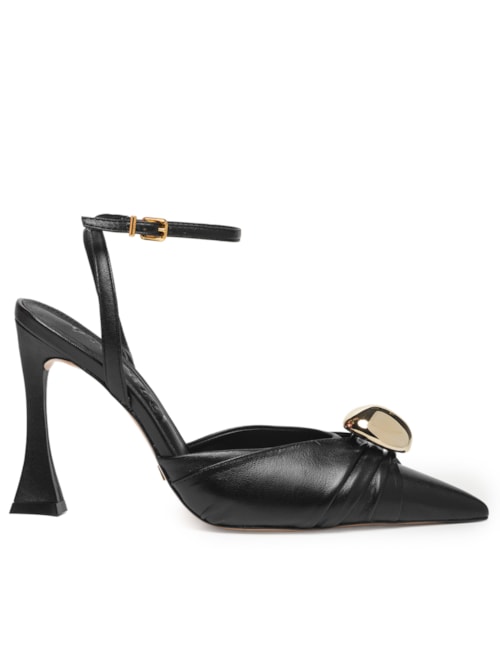 Scarpin Slingback Isa – Preto