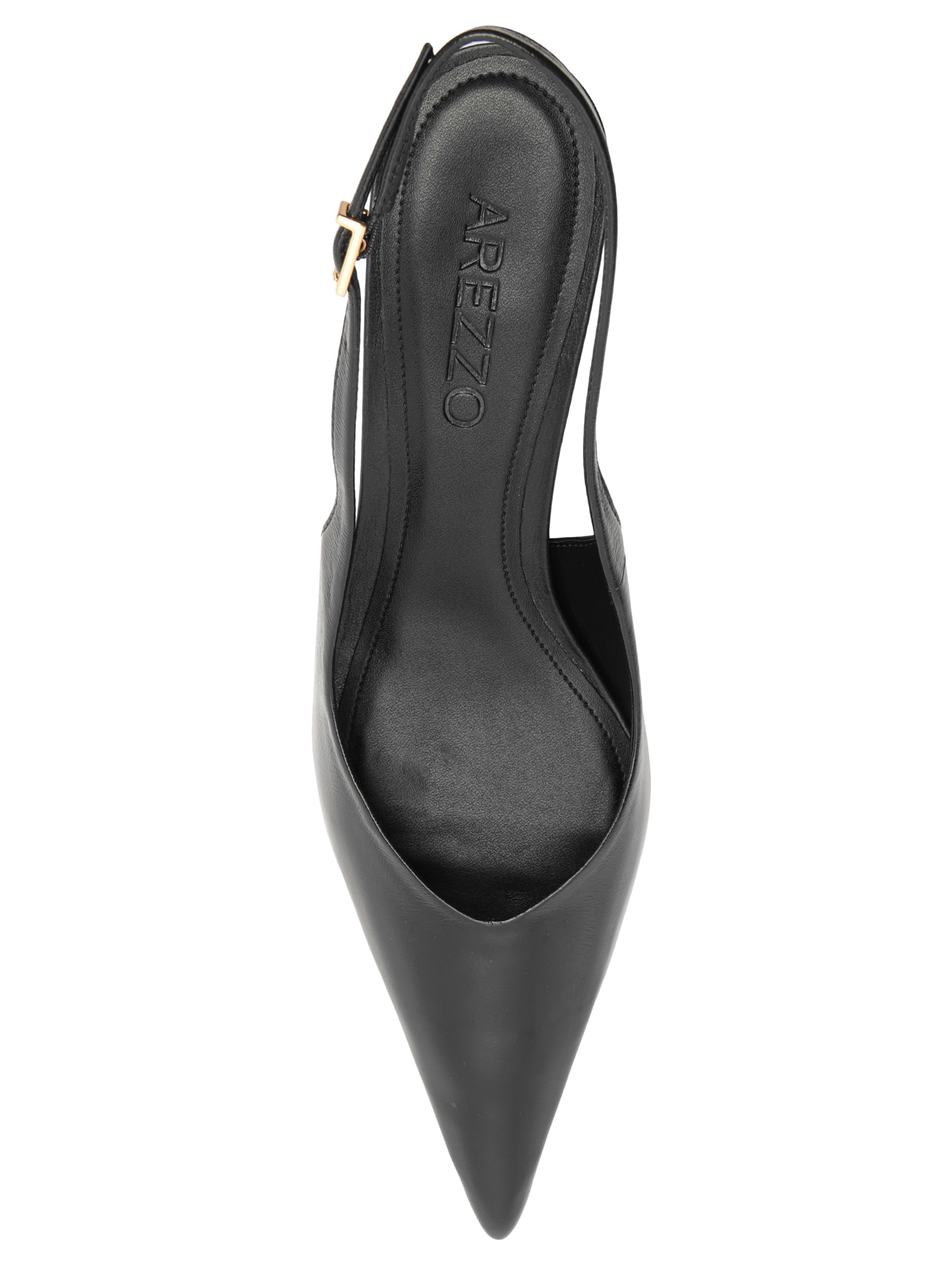Scarpin Slingback Salto Geométrico – Preto Arezzo