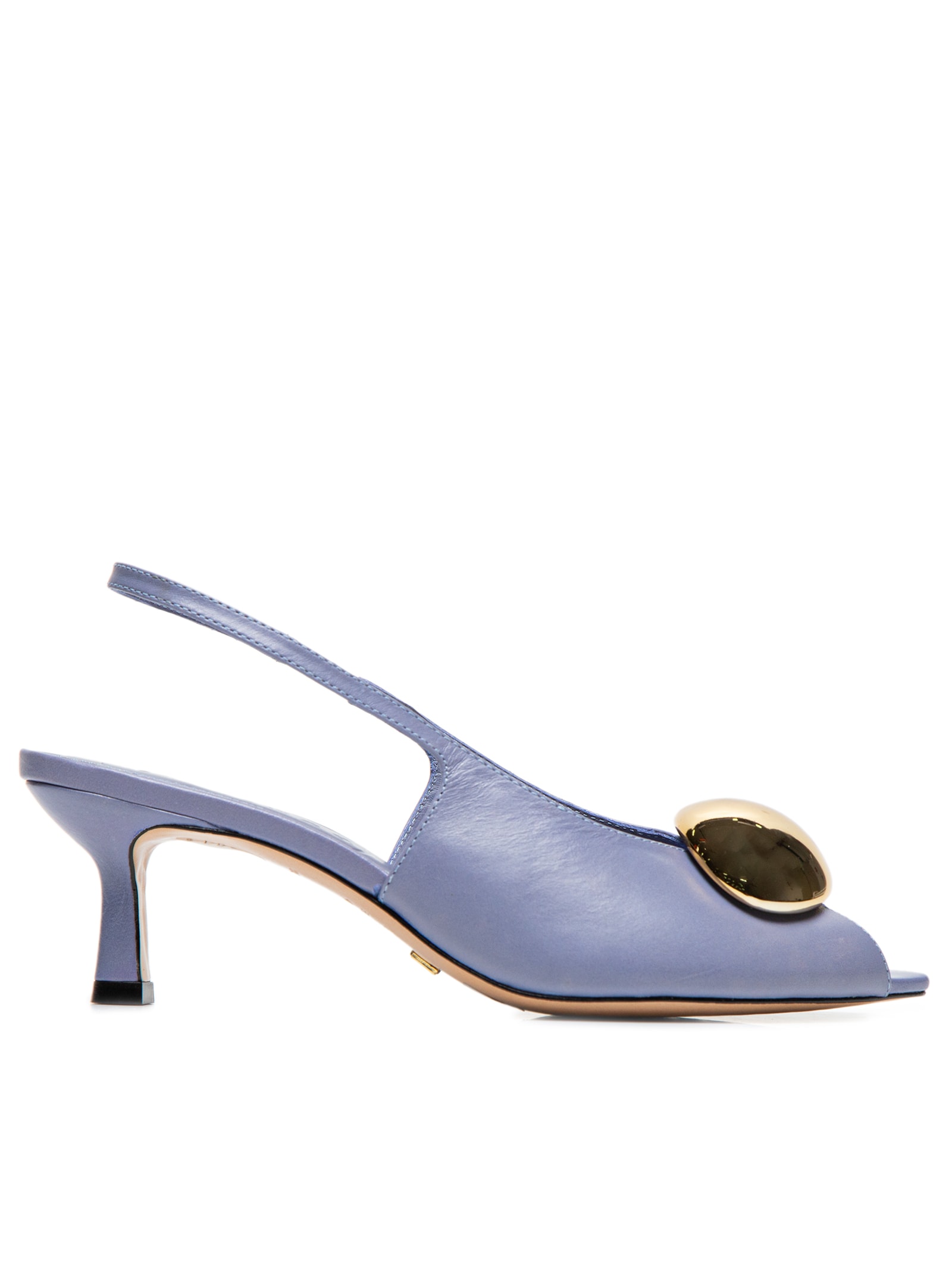 Vicenza - Scarpin Slingback Torino - Azul