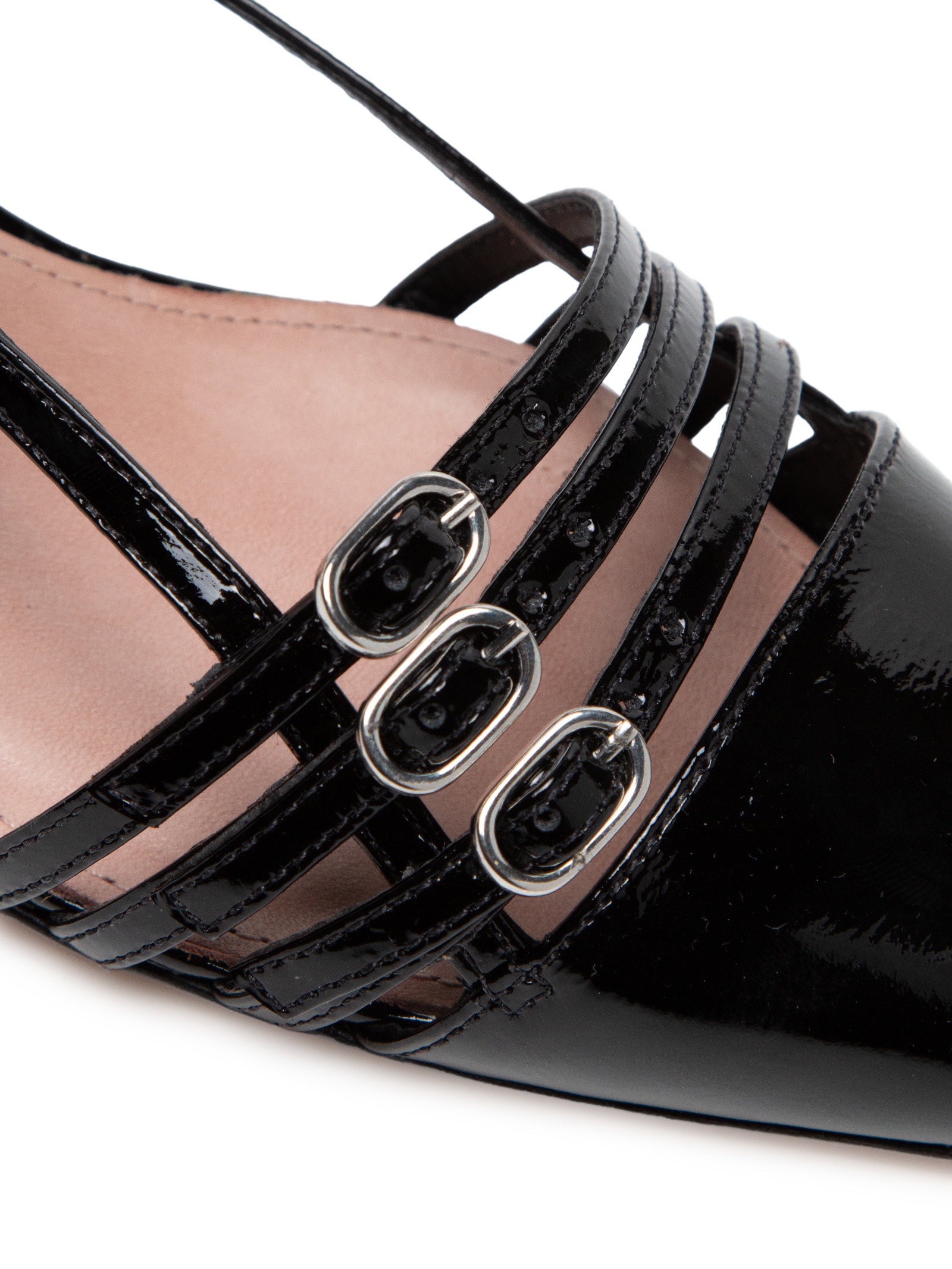 Scarpin Verniz Show Preto Vicenza