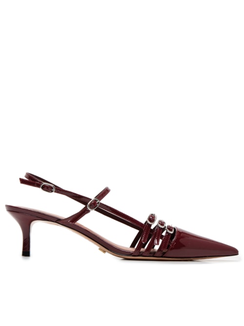 Scarpin Verniz Show – Vinho