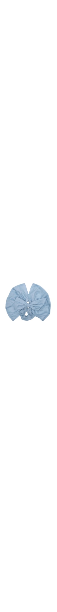 Scrunchie Com Laço - Azul
