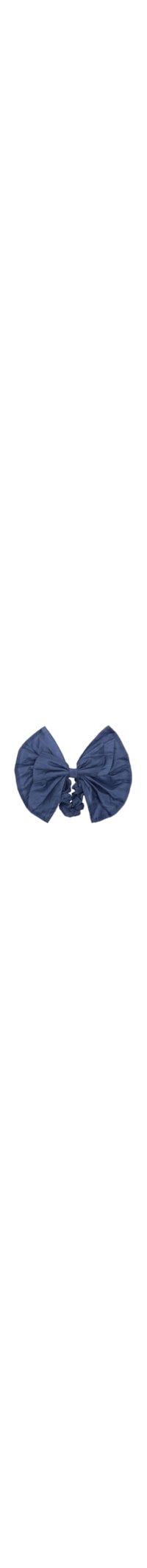 Scrunchie Com Laço - Azul