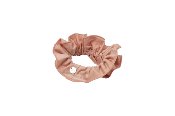 Scrunchie De Cabelo Shiny Satin - Rosa