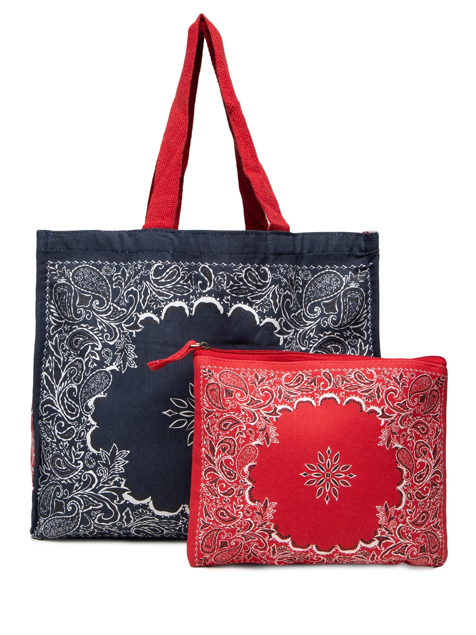 Set Bolsas Femininas Banadada Vermelho Le Lis