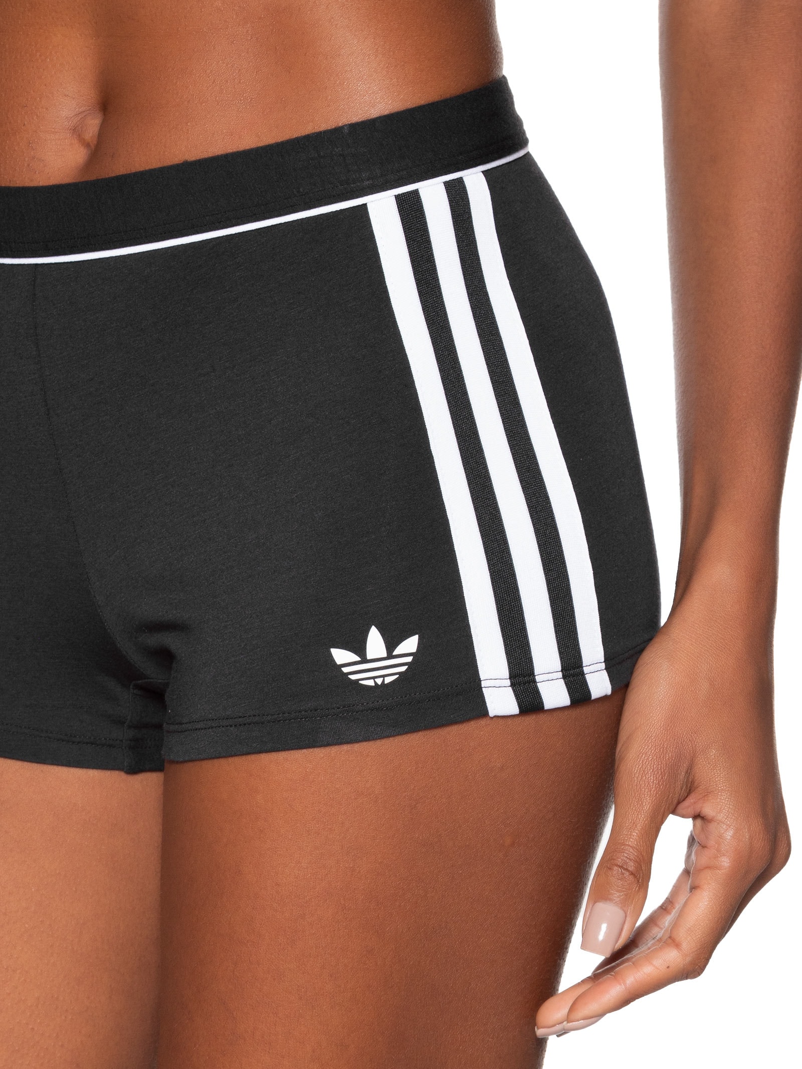 Short Adicolor Comfort Flex Cotton Preto Adidas Originals Underwear