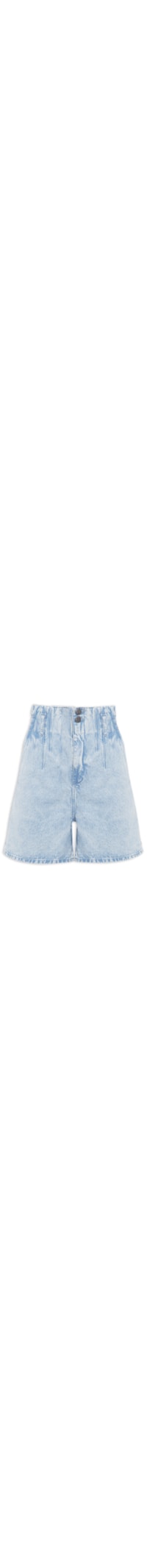 Short Baggy Jeans - Azul