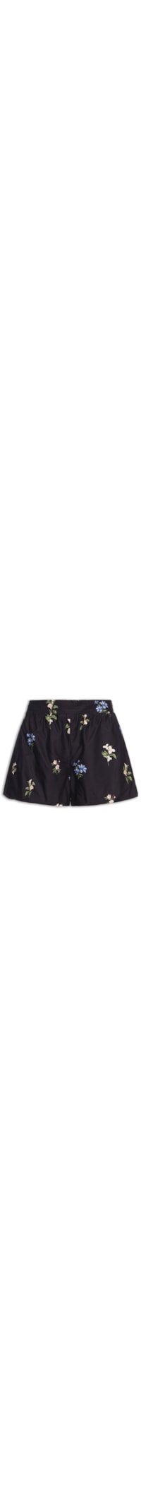 Short Balonê Água De Flor - Preto