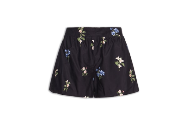 Short Balonê Água De Flor - Preto