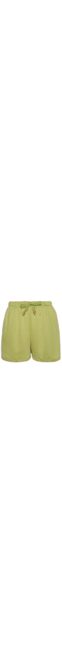 Short Básico Texturizado - Verde