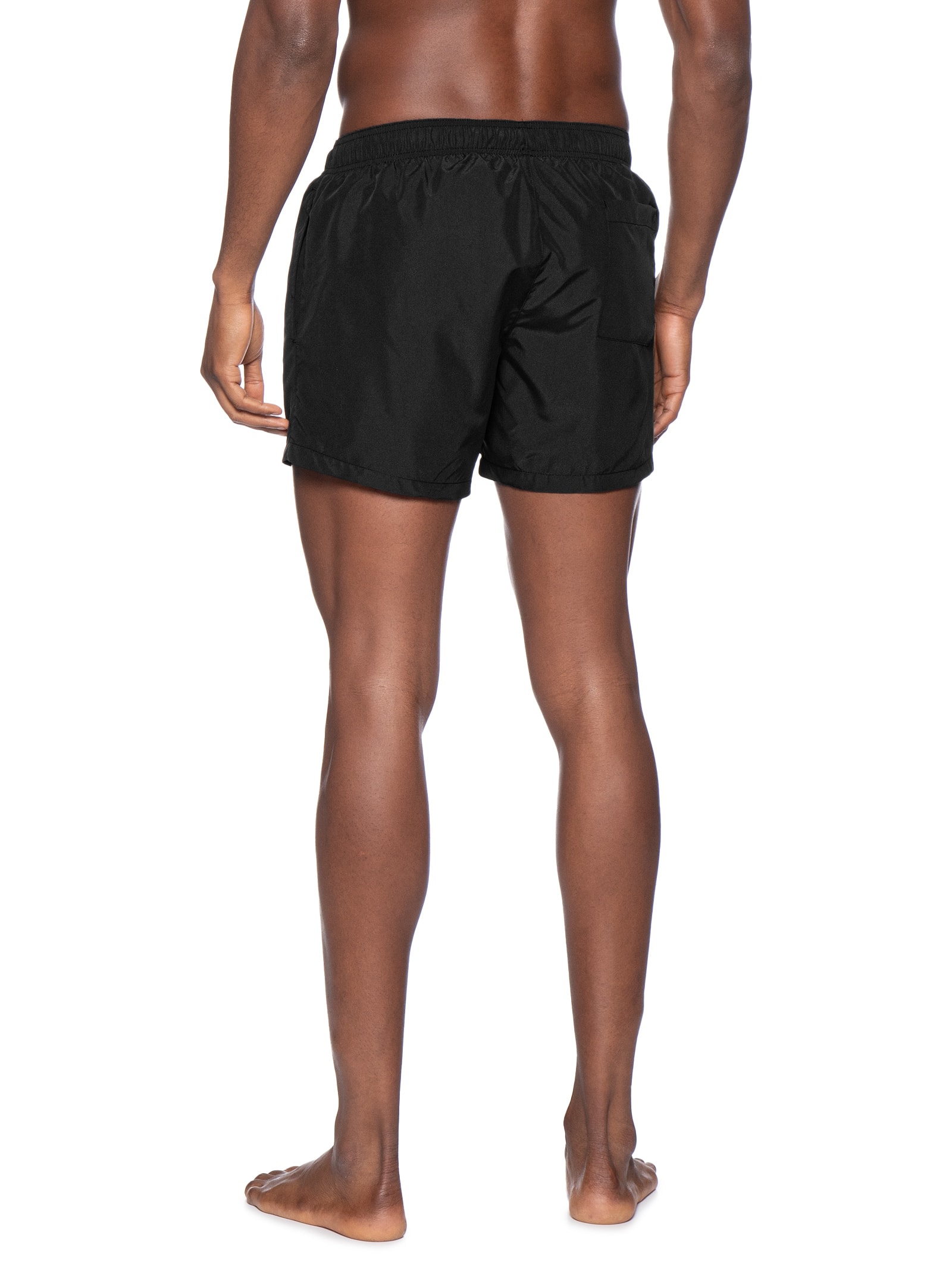Short Beachwear Masculino Abas Preto Hugo