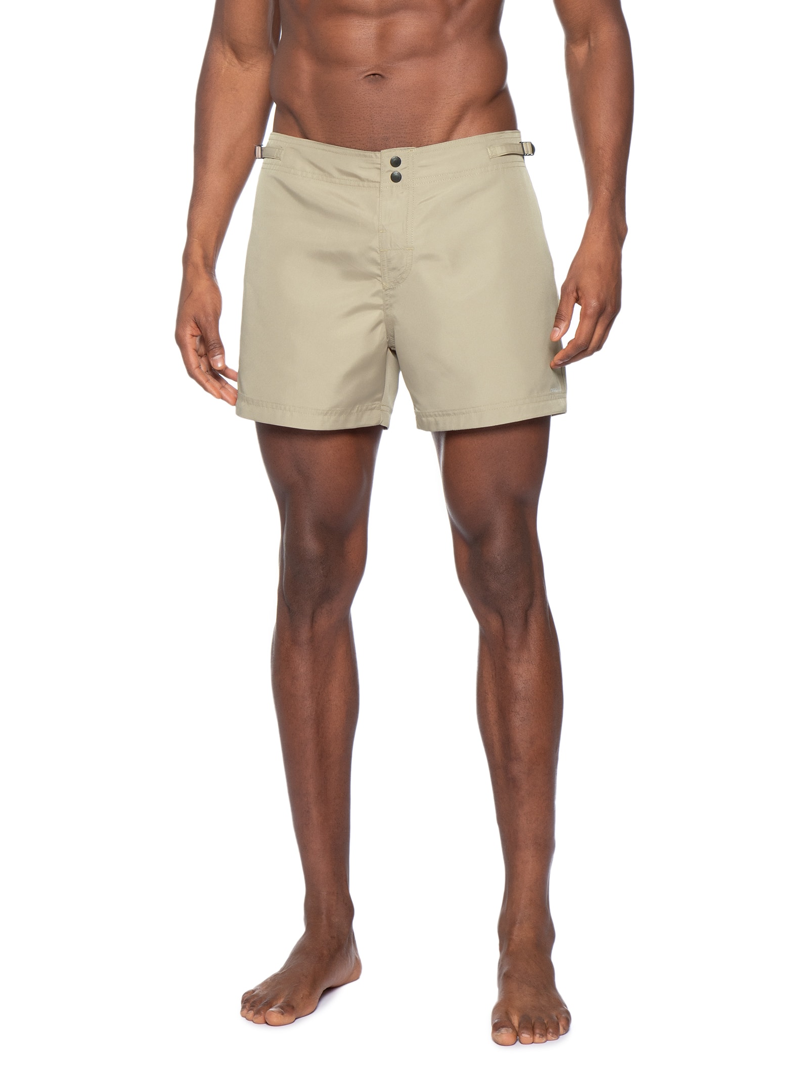 Short Beachwear Masculino Aquaone New Britt – Bege Osklen
