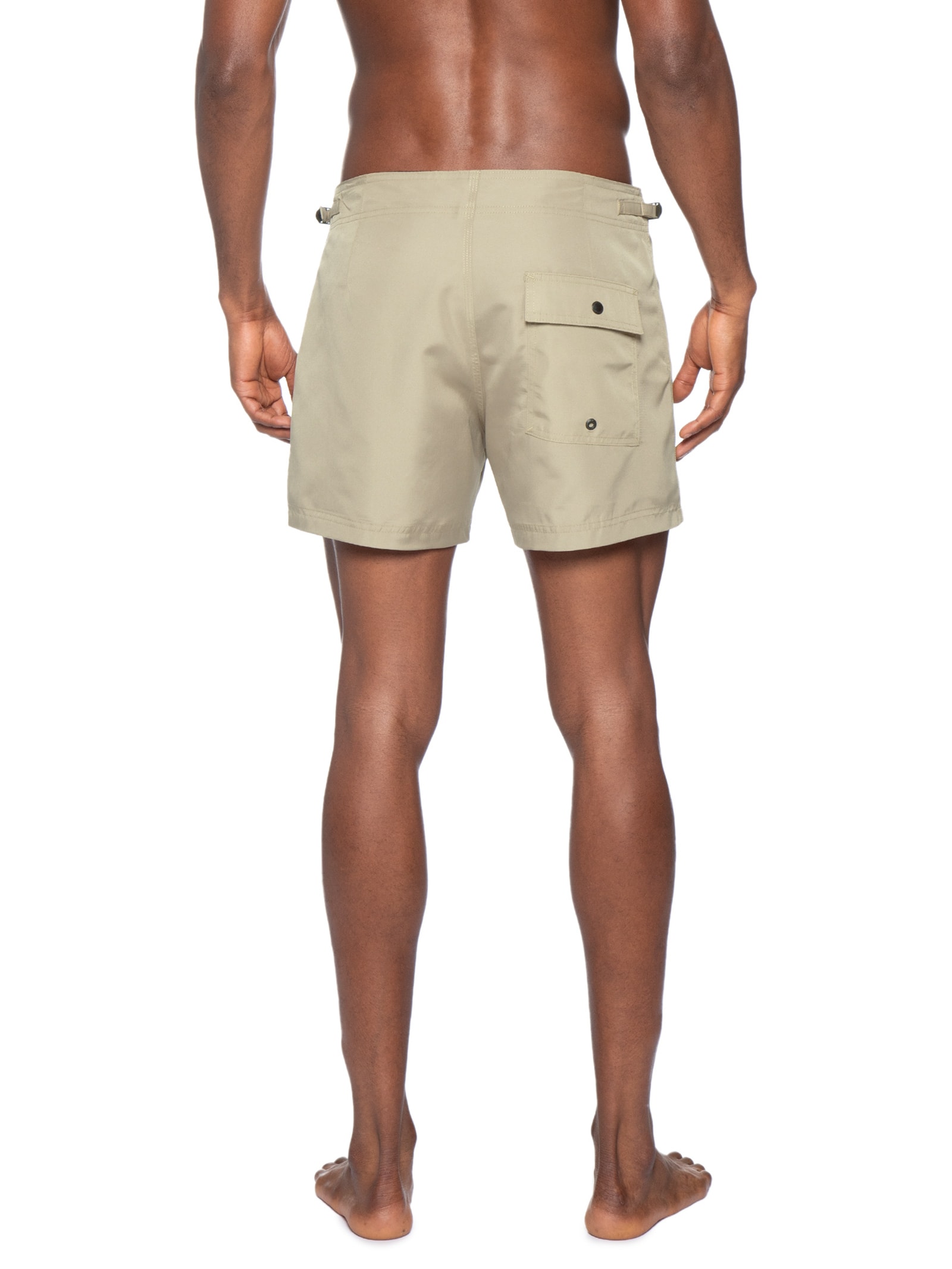 Short Beachwear Masculino Aquaone New Britt – Bege Osklen