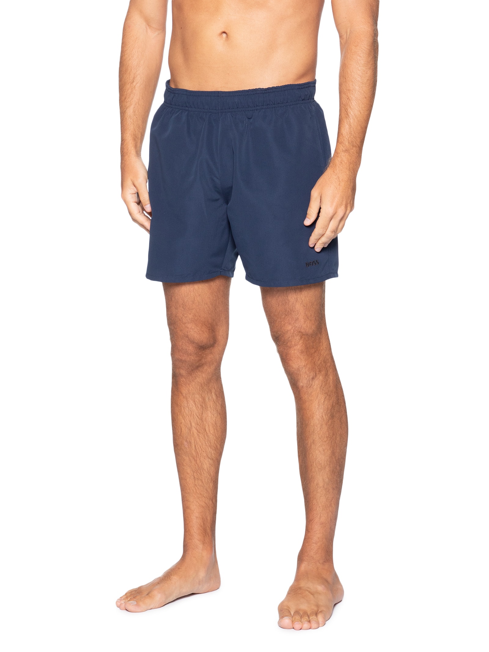 Short Beachwear Masculino Cargo Swim Azul Boss