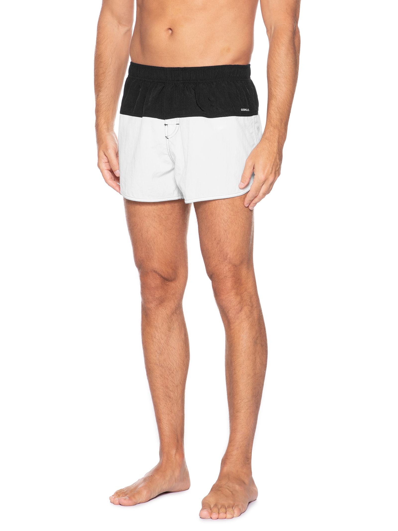 Short Beachwear Masculino Deep Flow Preto Osklen