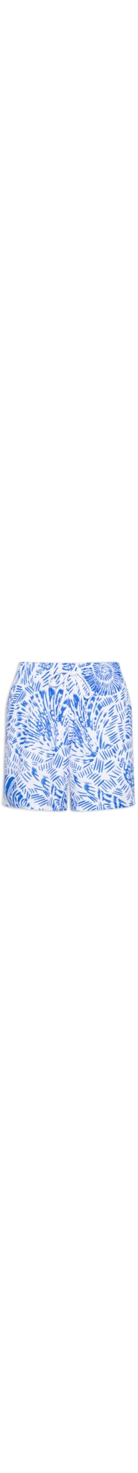 Short Beachwear Masculino Estampa Concha – Azul