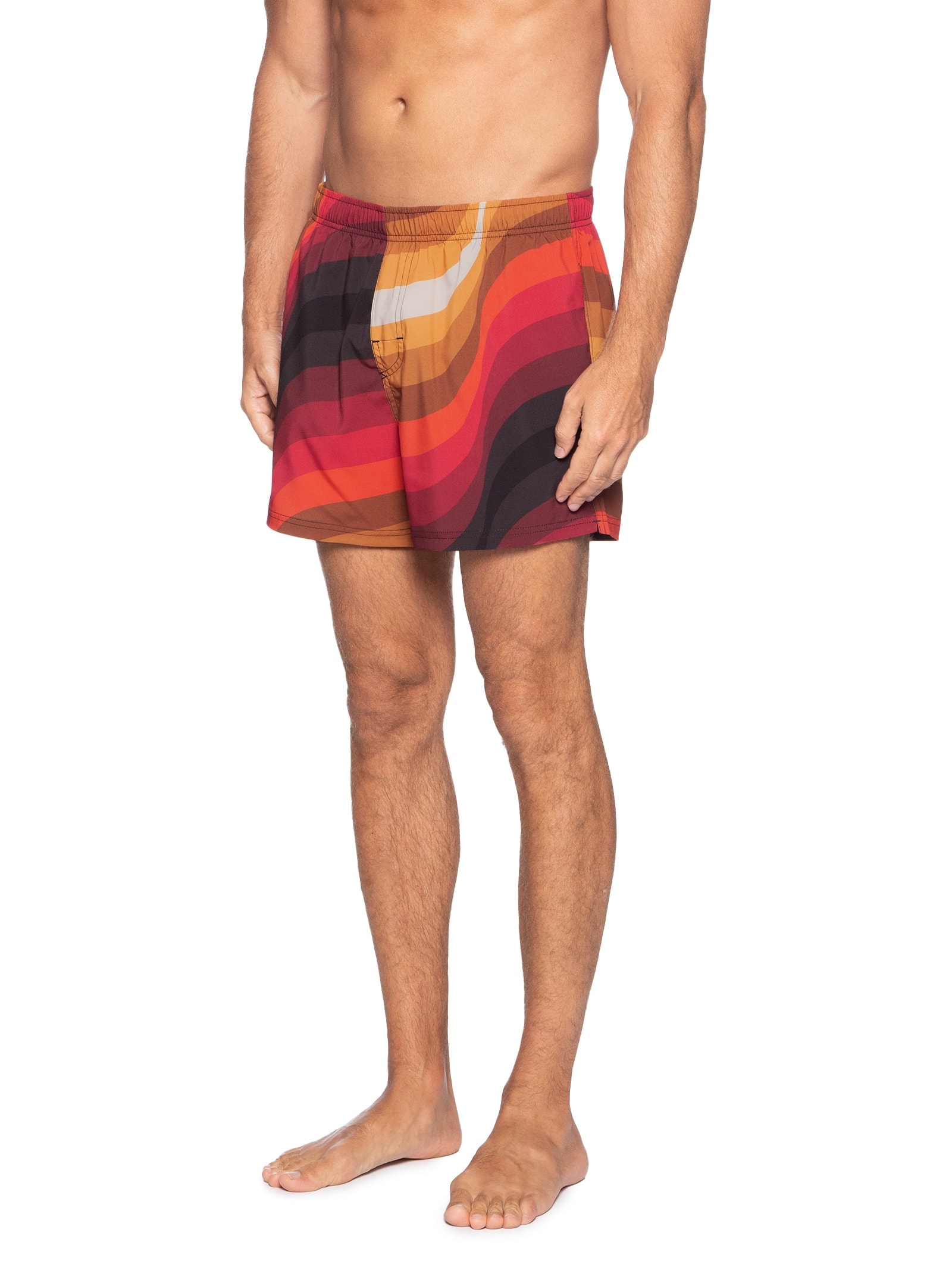Short Beachwear Masculino Ipanema Vermelho Osklen