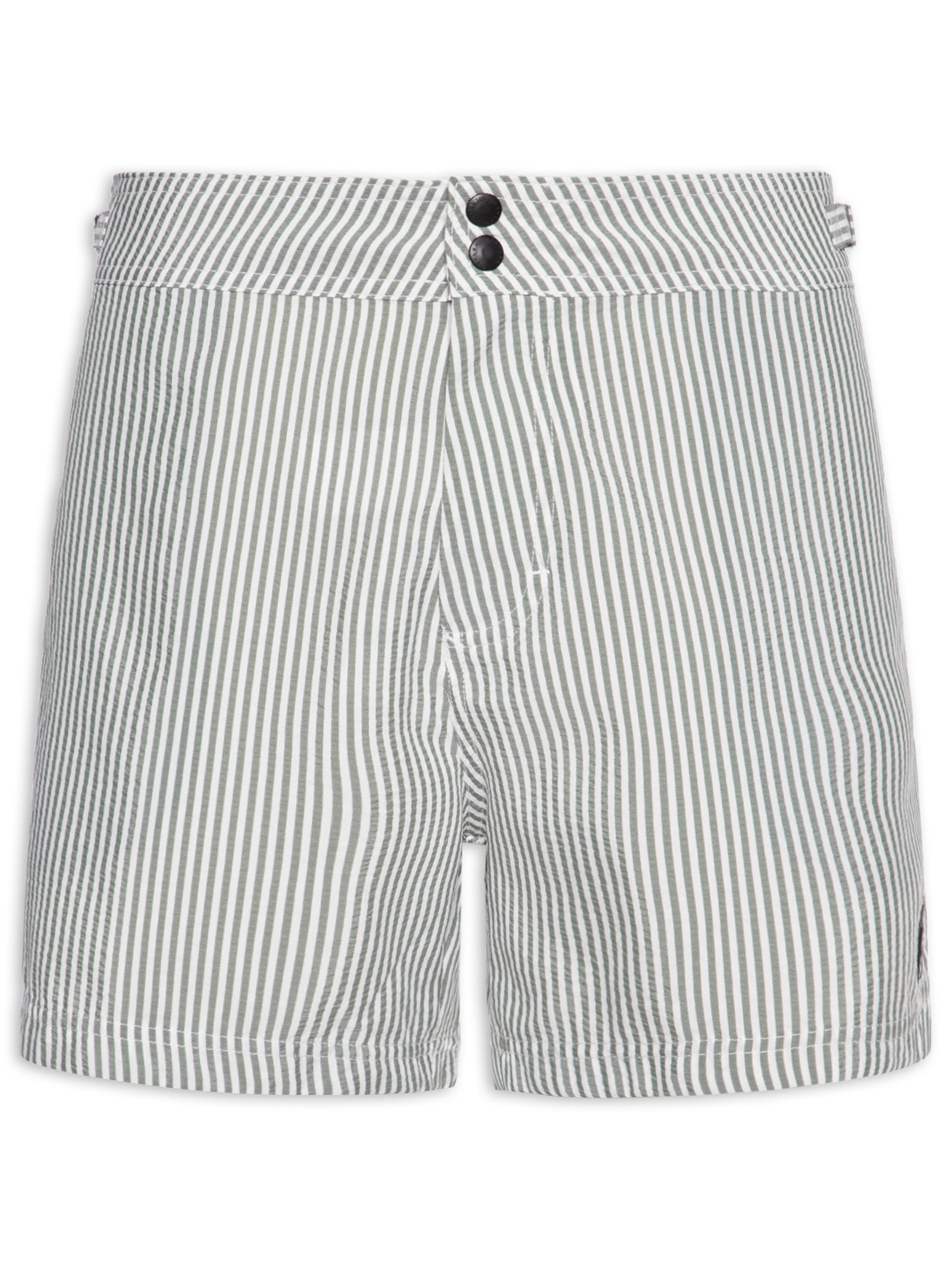 Short Beachwear Masculino Litoral Stripes – Verde Osklen