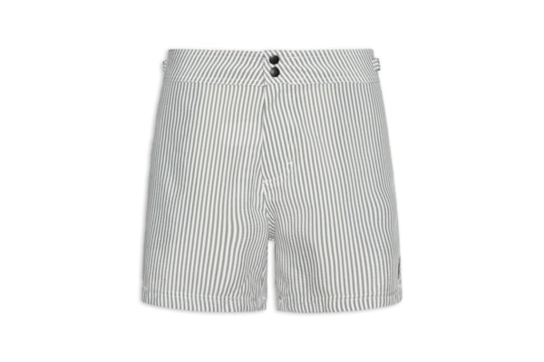 Short Beachwear Masculino Litoral Stripes – Verde