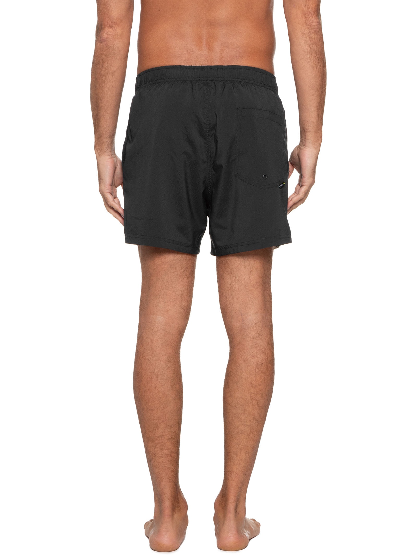 Short Beachwear Masculino Resort Aquaone Flex Itaguaré Preto Osklen