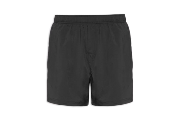Short Beachwear Masculino Resort Aquaone Flex Itaguaré - Preto