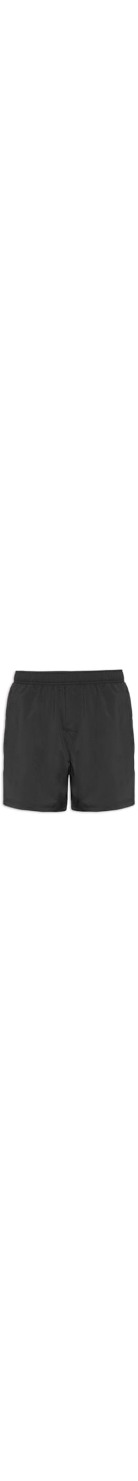 Short Beachwear Masculino Resort Aquaone Flex Itaguaré - Preto
