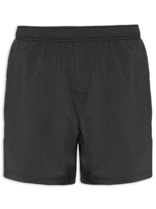 Short Beachwear Masculino Resort Aquaone Flex Itaguaré - Preto