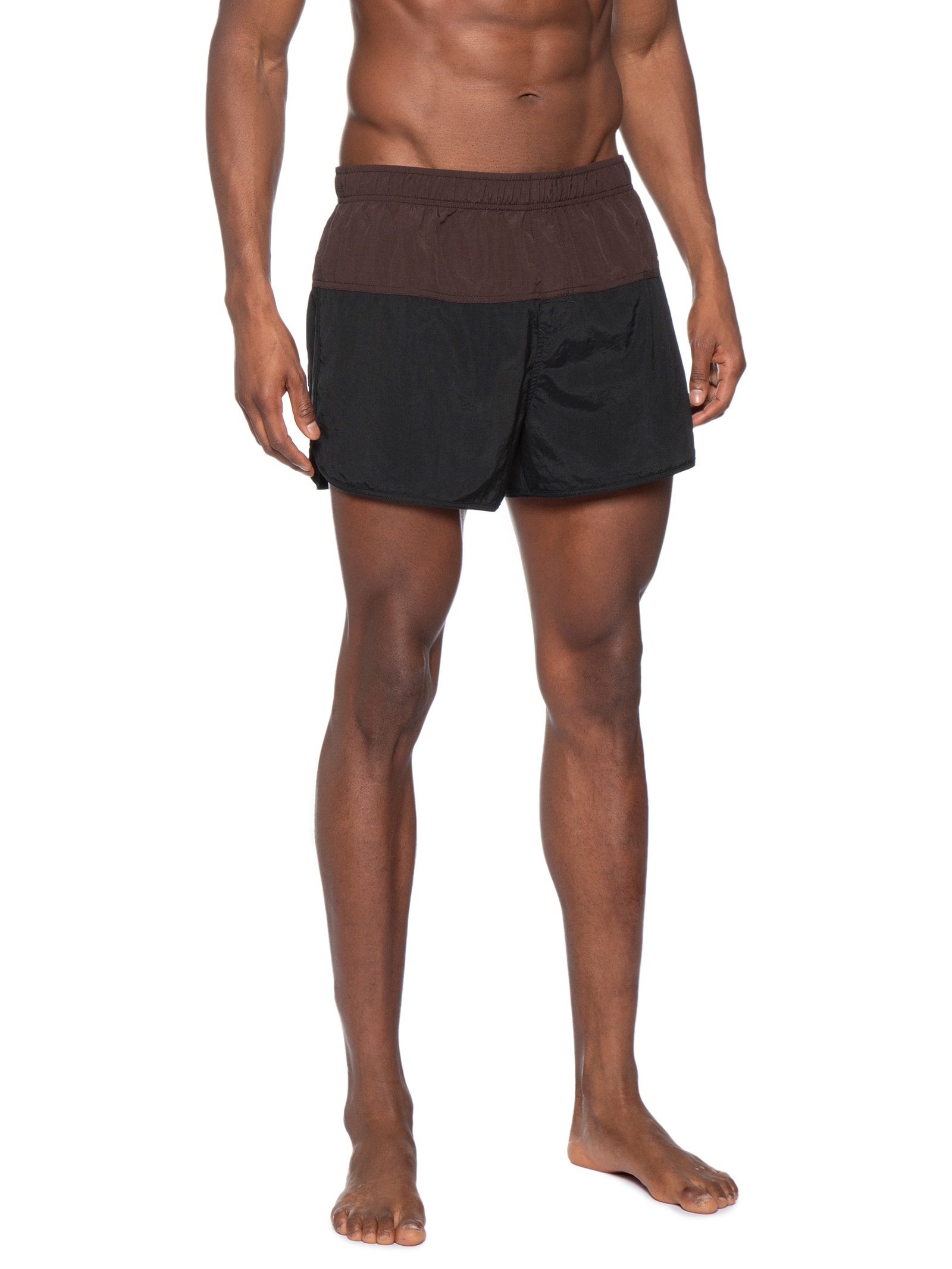 Short Beachwear Masculino Resort Deep Flow – Marrom Osklen