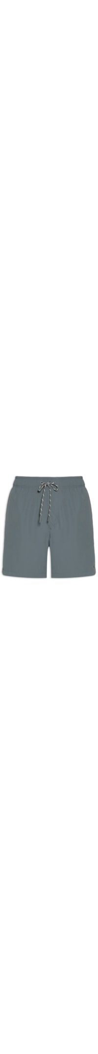 Short Beachwear Masculino Rip Stop UV - Cinza